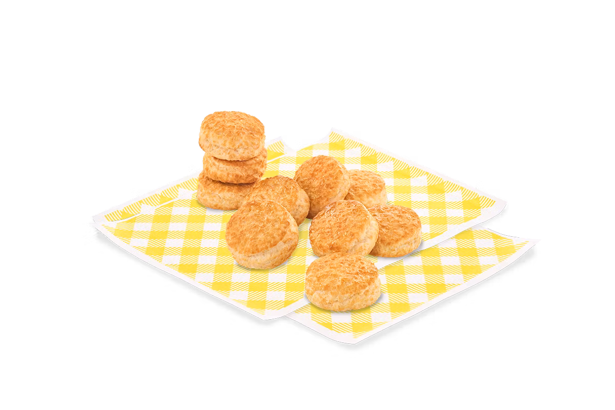 10 Pack of Plain Biscuits