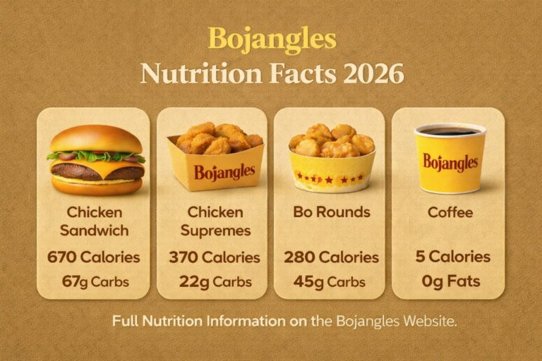 Bojangles Nutrition Facts 2026