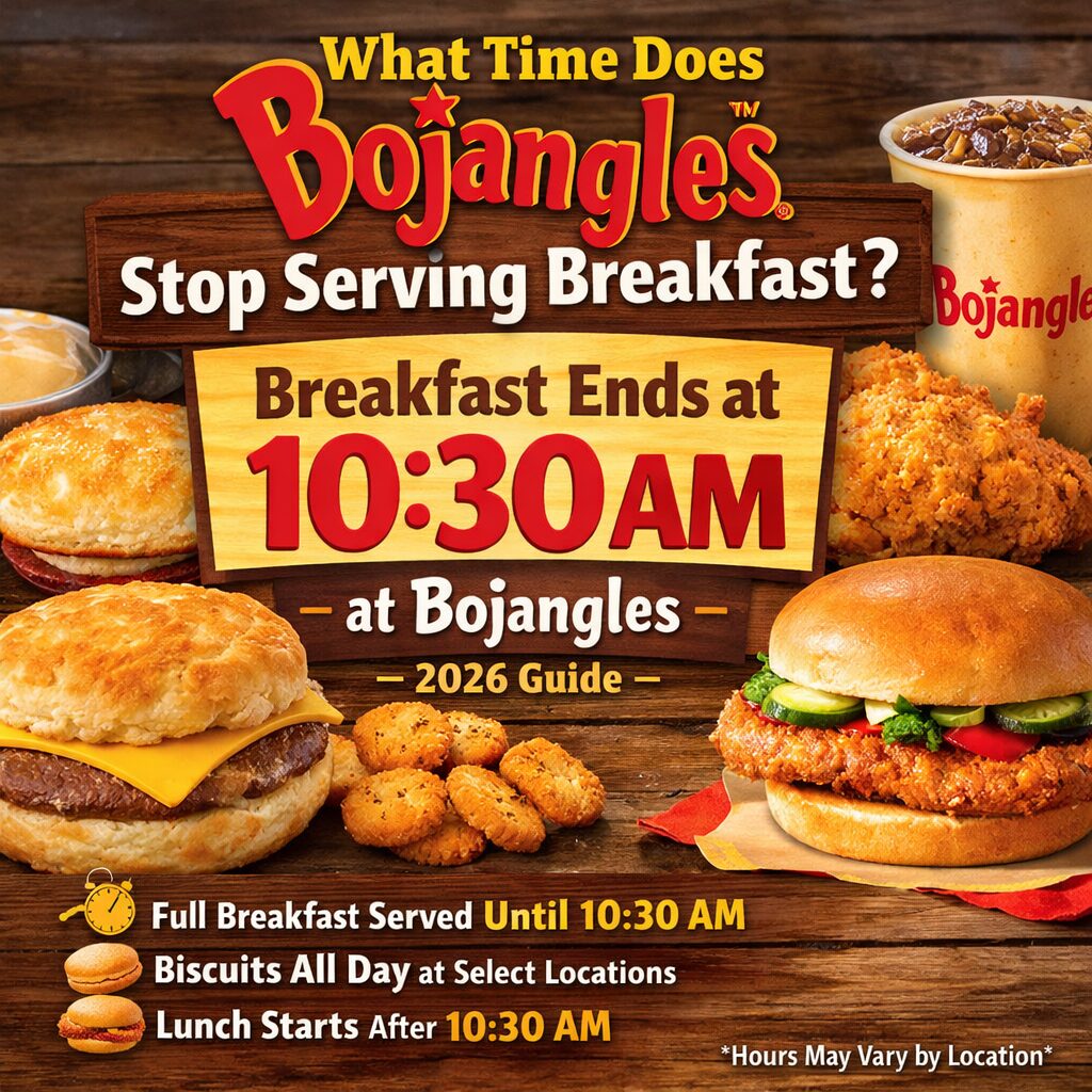 What Time Does Bojangles Stop Serving Breakfast (2026 Guide)