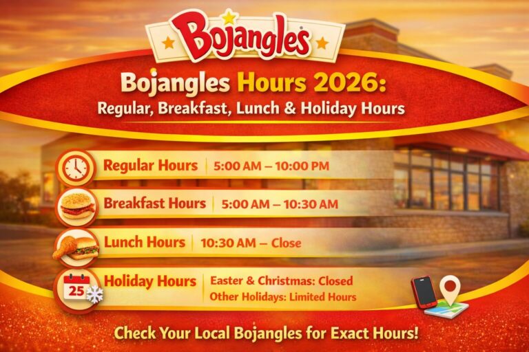 Bojangles Hours