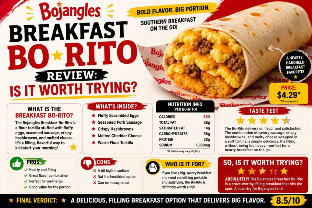 Bojangles Breakfast Bo-Rito Review