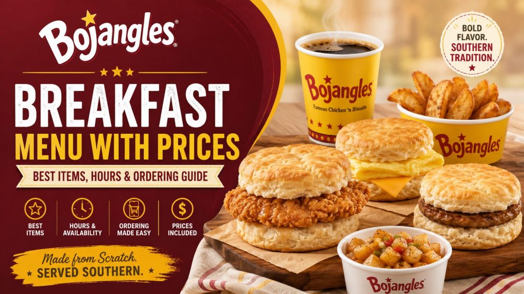 Bojangles Breakfast Menu With Prices 2026