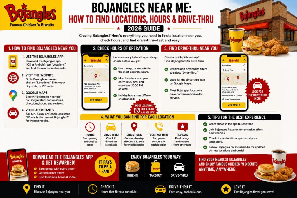 Bojangles Near Me How to Find Locations, Hours & Drive Thru (2026 Guide)