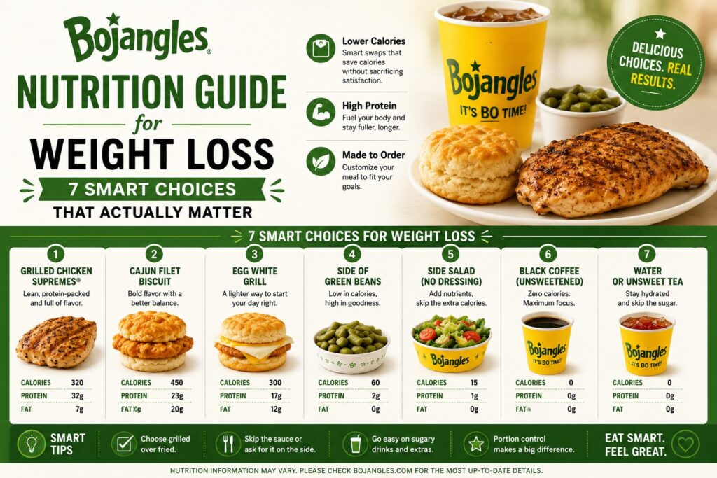 Bojangles Nutrition Guide for Weight Loss