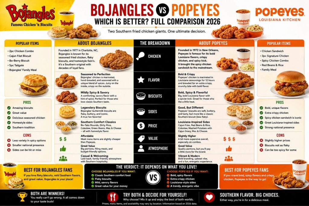 Bojangles vs Popeyes