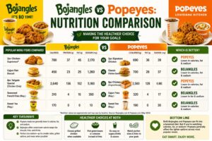 Bojangles vs Popeyes: Nutrition Comparison