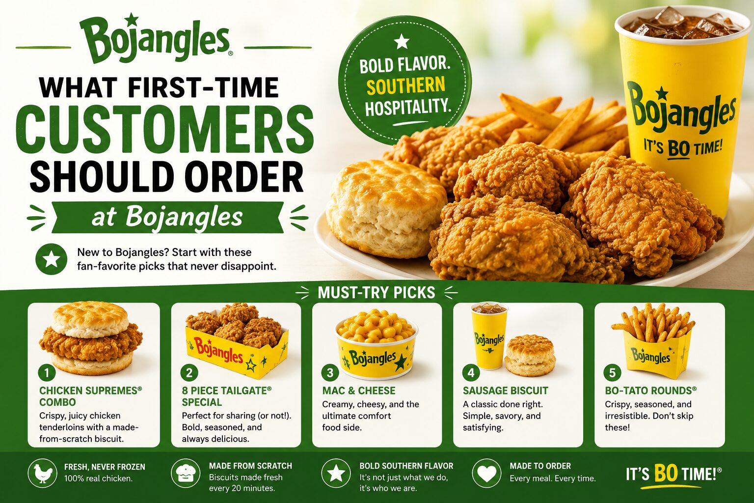 What First-Time Customers Should Order at Bojangles: 7 Best Picks for 2026