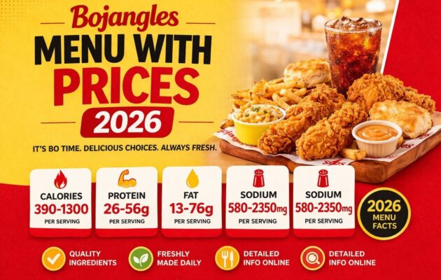 Bojangles Menu With Prices (2026)