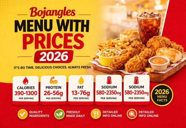 Bojangles Menu With Prices (2026)