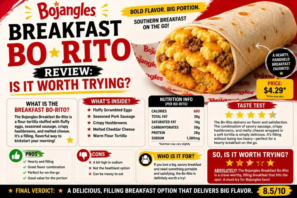 Bojangles Breakfast Bo-Rito Review