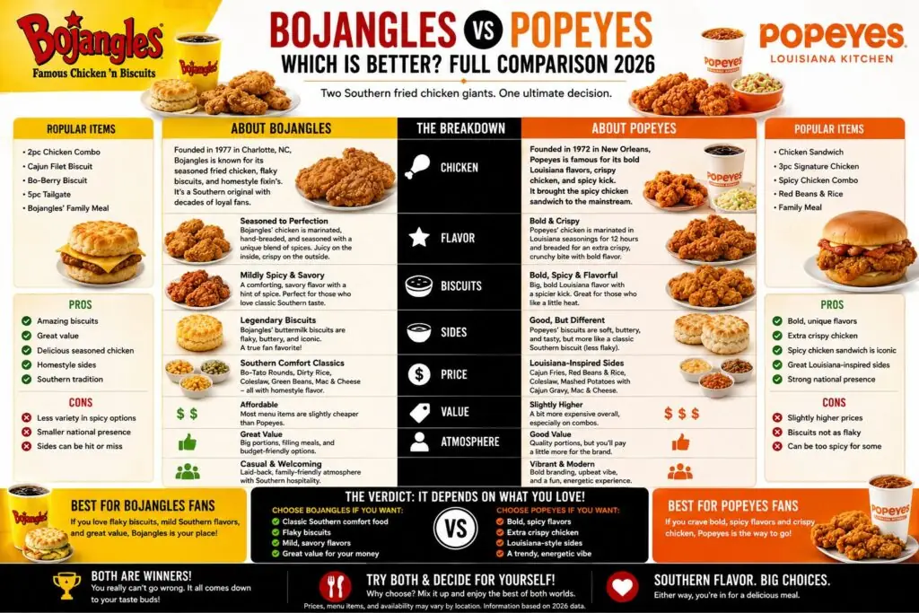 Bojangles vs Popeyes