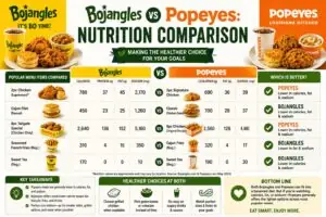 Bojangles vs Popeyes: Nutrition Comparison